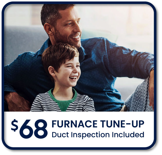 $68 Furnace Tune-Up with a FREE duct inspection included